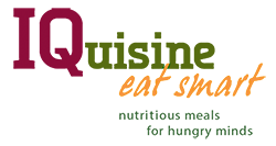 IQuisine, eat smart. Princeton Catering Logo