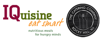 IQuisine, eat smart. Princeton Catering Logo